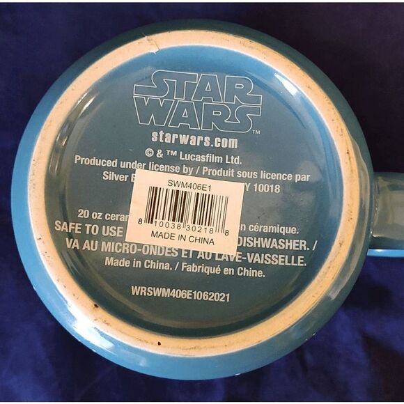 Disney Star Wars Mandalorian Baby Yoda The Child Ceramic 20 oz Mug. - Picture 4 of 4